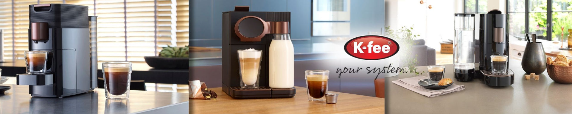 K-Fee premium capsule coffee machines and Espresto pods – compact, mess-free, and made for hotels, guest rooms, and offices