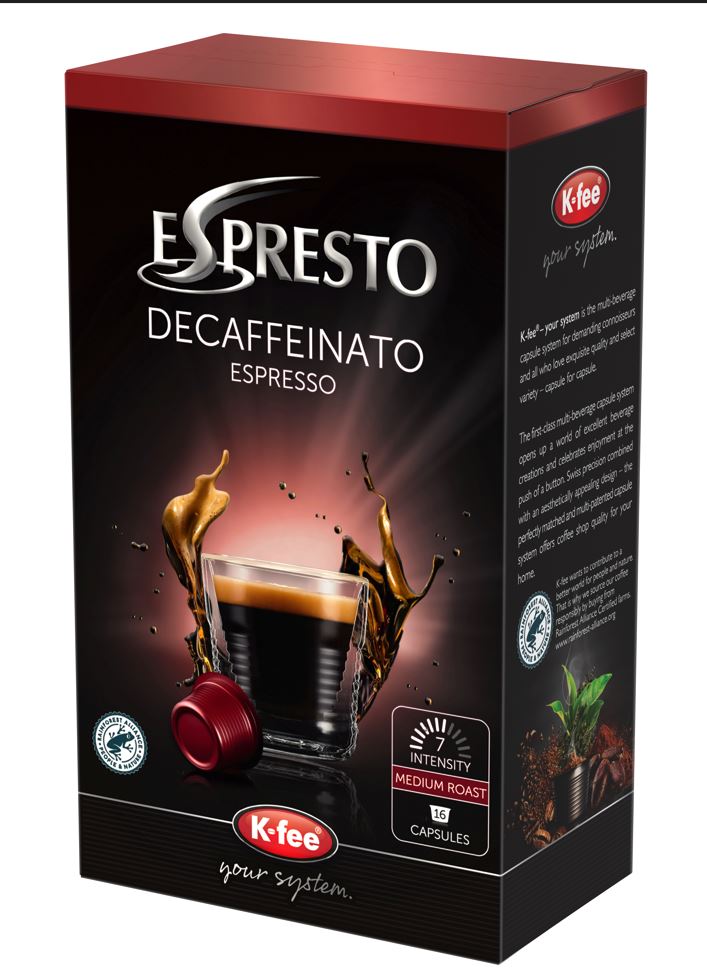 DECAFFEINATO K - Fee/Espresto | MULTI - BUY Coffee Capsules/Pods - Stafco Coffee