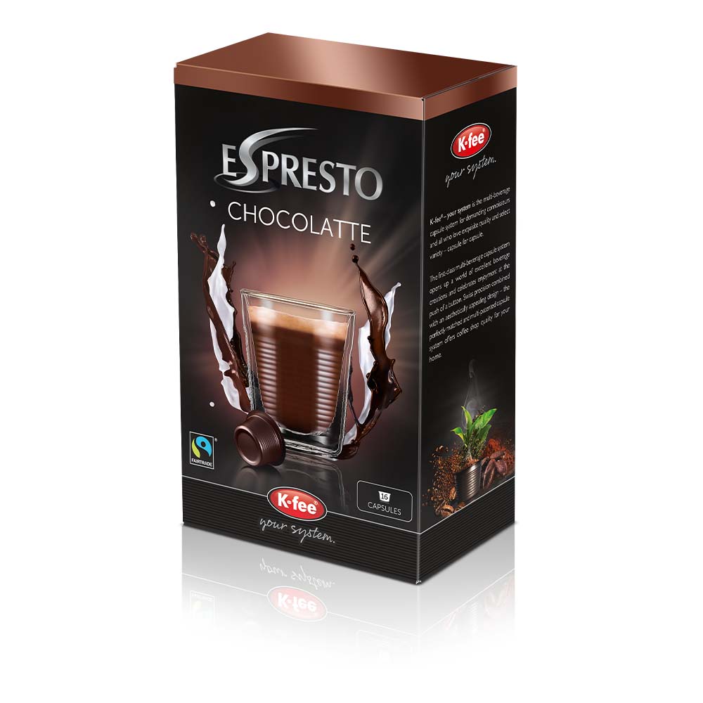 K Fee Capsules Espresto Hot Chocolate Stafco Coffee