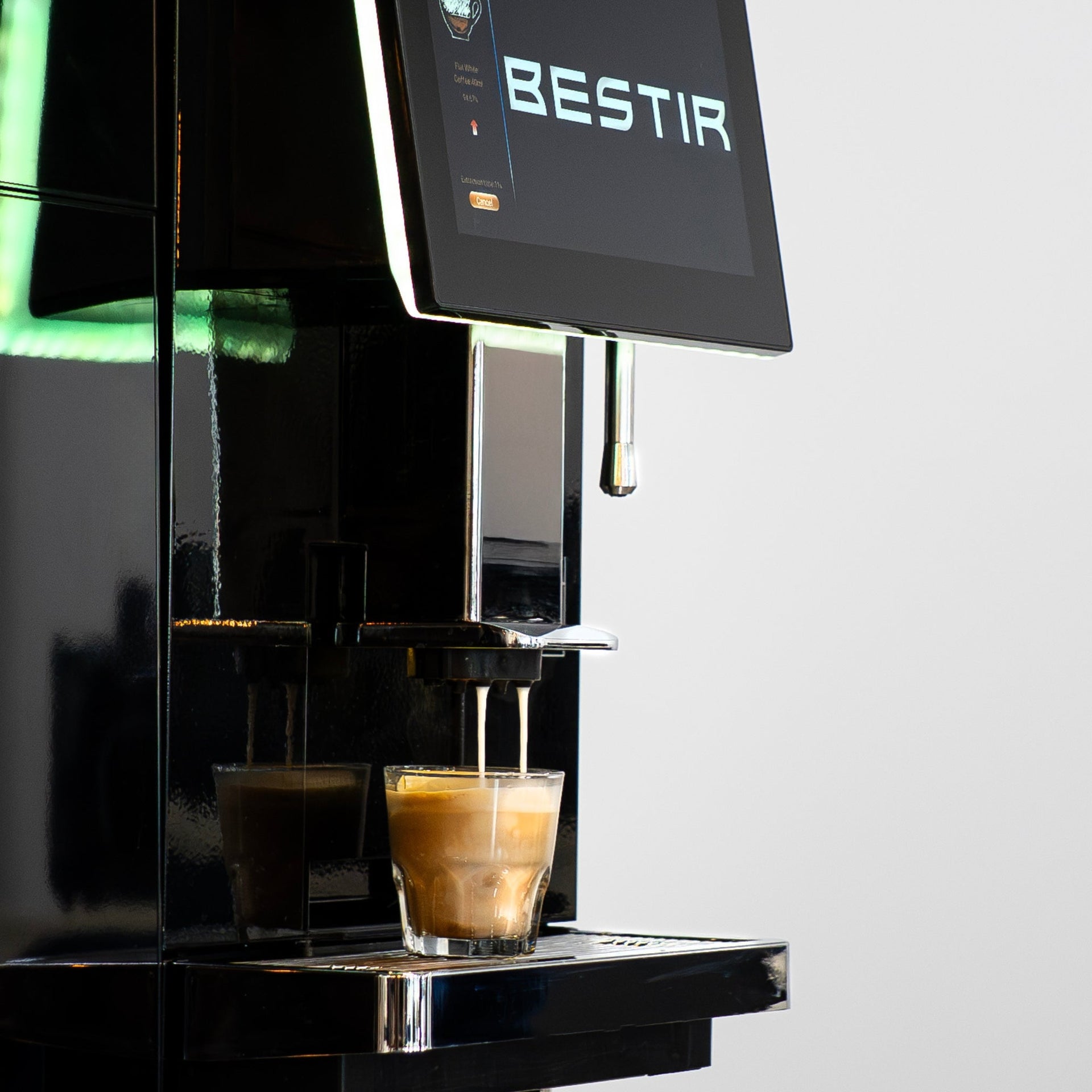 commercial automatic bean-to-cup coffee machines