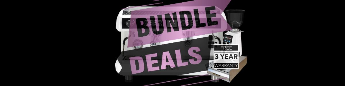 Barista espresso machine bundle deals with grinder and accessories – perfect for UK cafés, restaurants, bars and hotels. Buy or lease today.