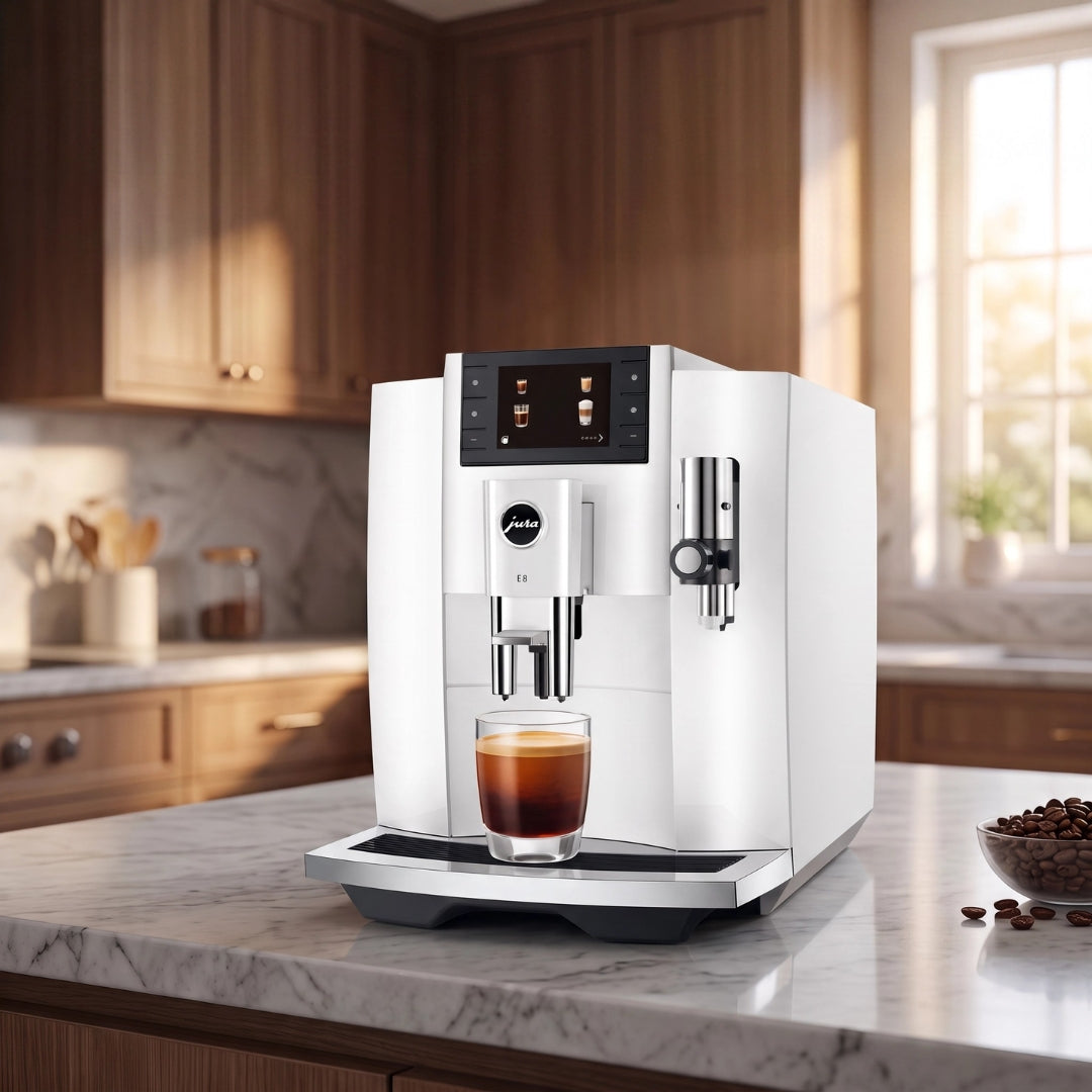 Automatic bean-to-cup coffee machines for home kitchens and home offices.
