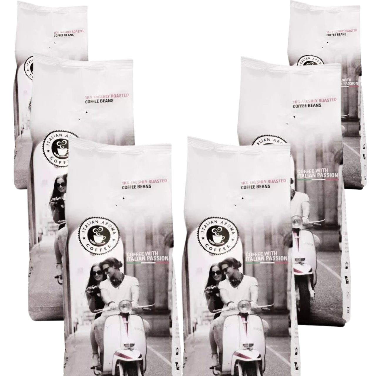 20% OFF Italian Aroma Verona coffee beans 6kg case – smooth Italian roast bulk coffee deal