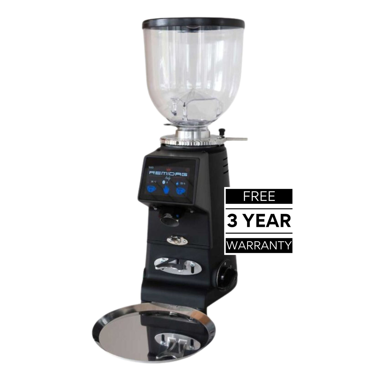 Buy Biepi Remidag RD64 PRO-OD On Demand Coffee Grinder - with FREE 3 year parts and labour warranty.