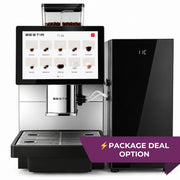 Bestir BM80 fresh milk commercial bean-to-cup coffee machine - package option to buy or lease