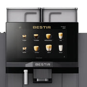 Bestir BMC150 commercial bean-to-cup coffee machine package deal - fresh and soluble milk options