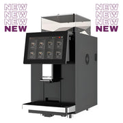 Bestir BMC300 - fresh milk bean-to-cup coffee machine package - with large touchscreen and dual coffee hoppers - buy or lease