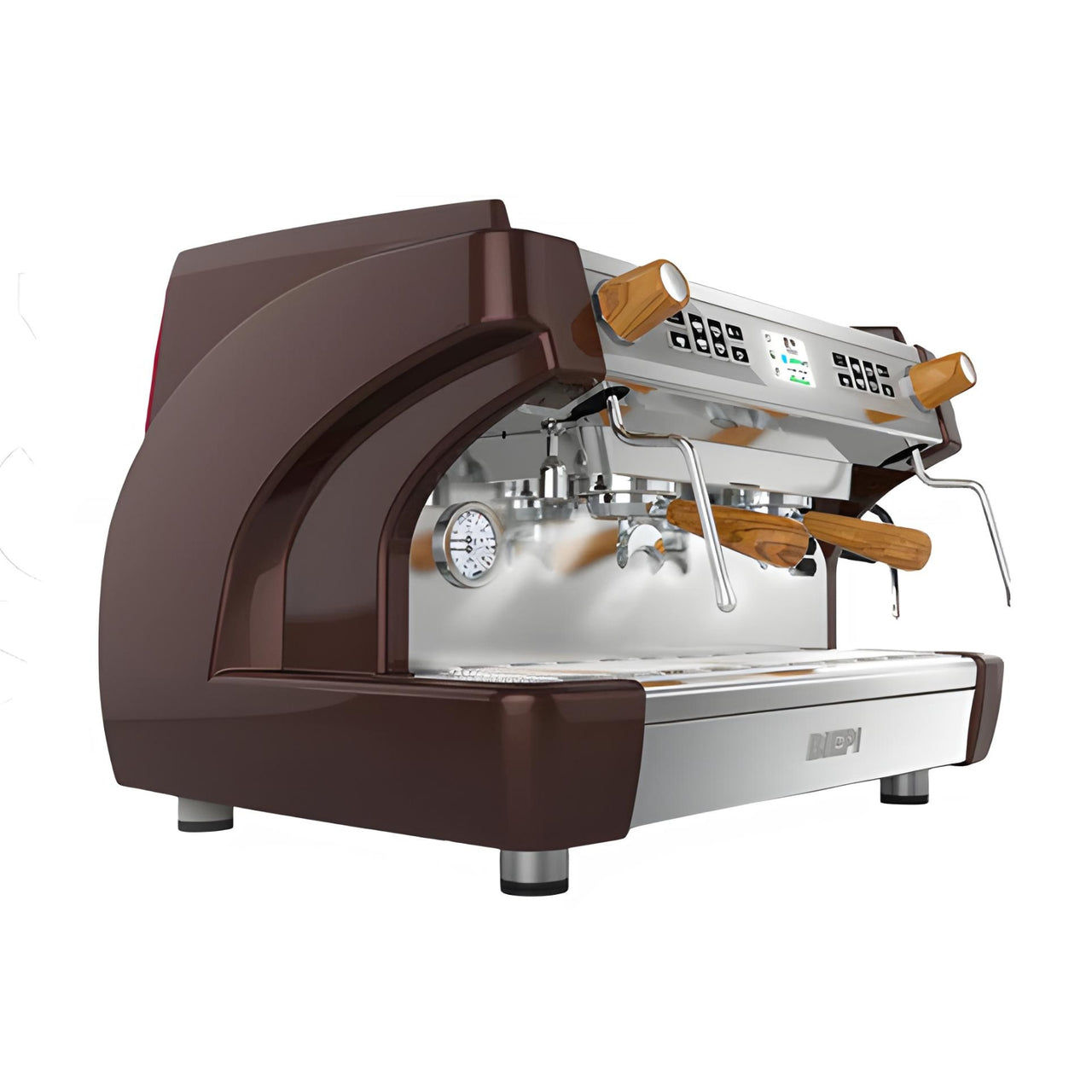 Biepi MC-1 Barista Pro 2 group walnut finish traditional espresso machine – buy or lease