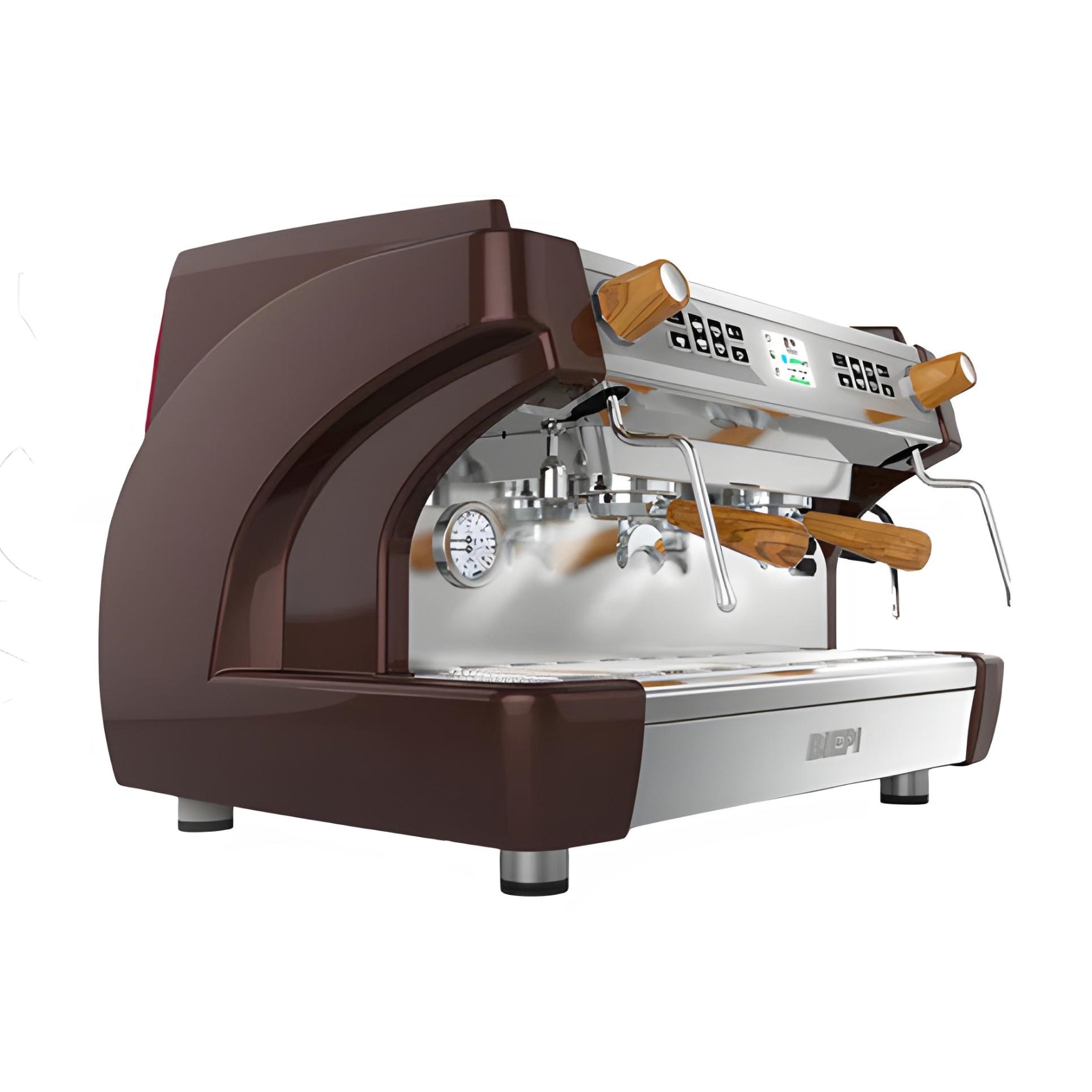 Biepi MC-1 Barista Pro 2 group walnut finish traditional espresso machine – buy or lease