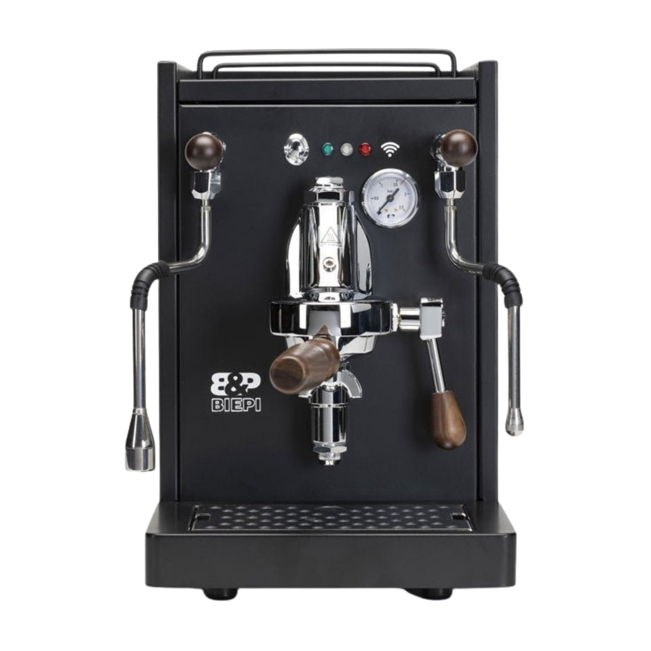 Biepi Sara retro semi-automatic 1-group traditional barista espresso machine - black