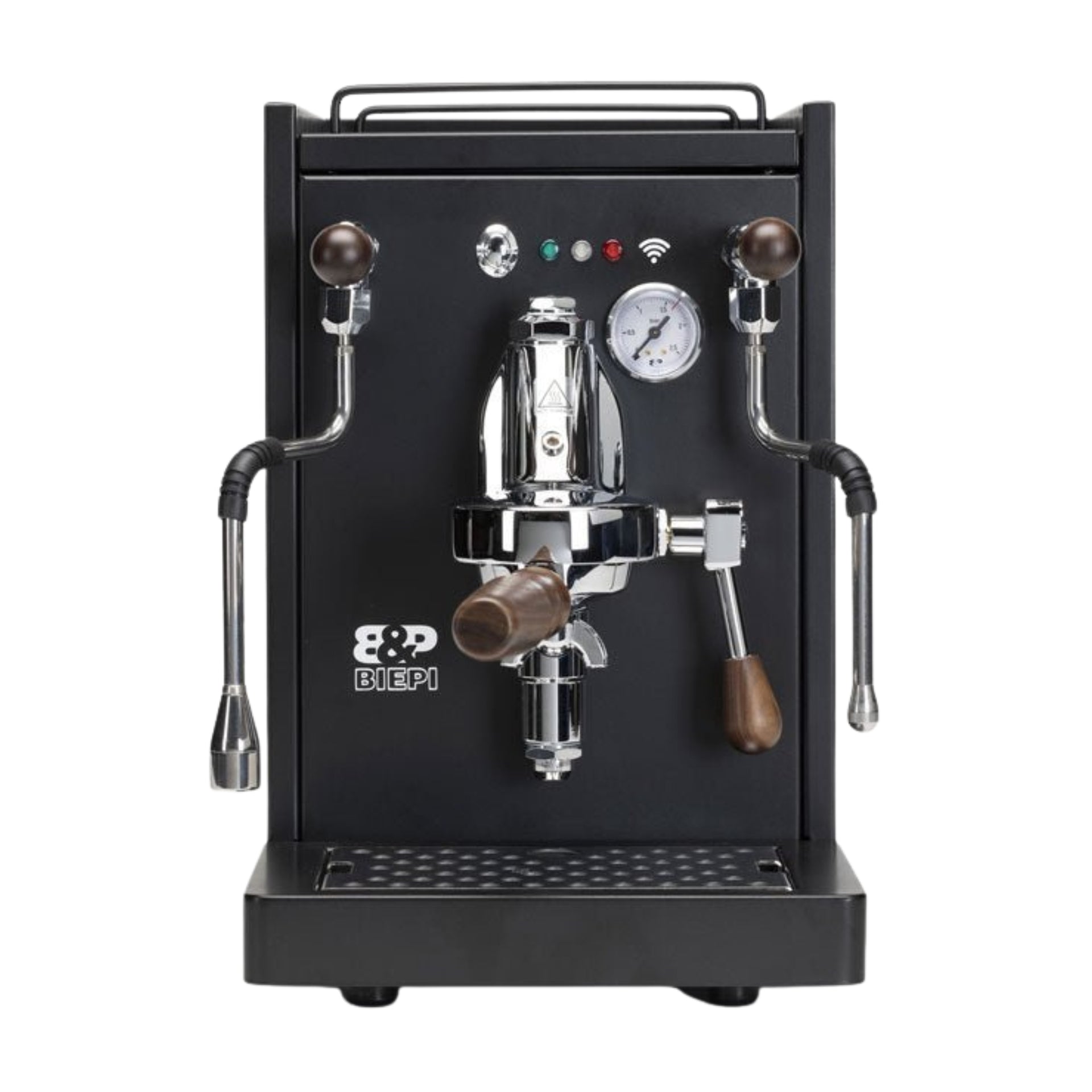 Biepi Sara retro semi-automatic 1-group traditional barista espresso machine - black