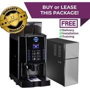 Carimali Armonia Soft fresh milk coffee machine package deal with 7L milk fridge – buy or lease