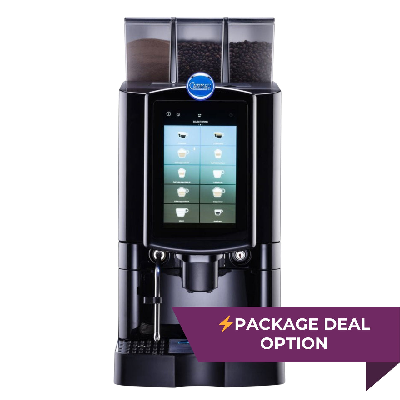 Carimali Armonia Ultra Easy self-serve coffee machine – buy or lease with package option