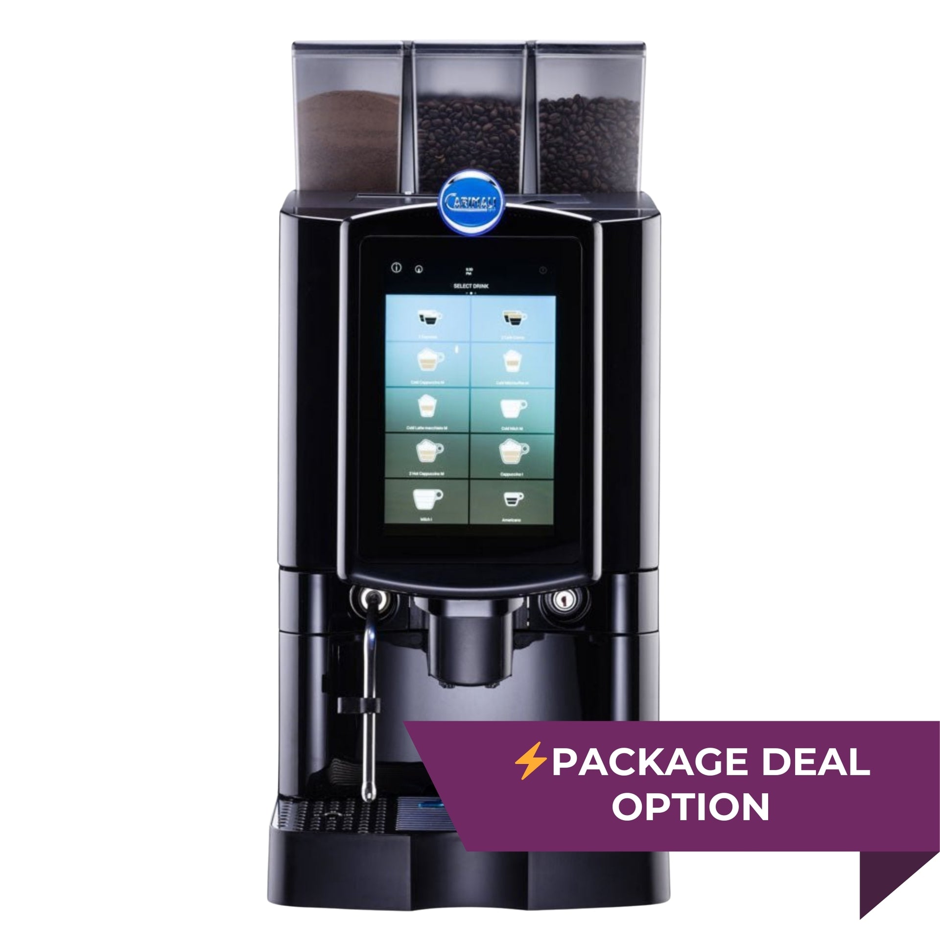 Carimali Armonia Ultra Easy self-serve coffee machine – buy or lease with package option