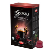 DECAFFEINATO Espresto Coffee Capsules Pods for K-fee coffee machines