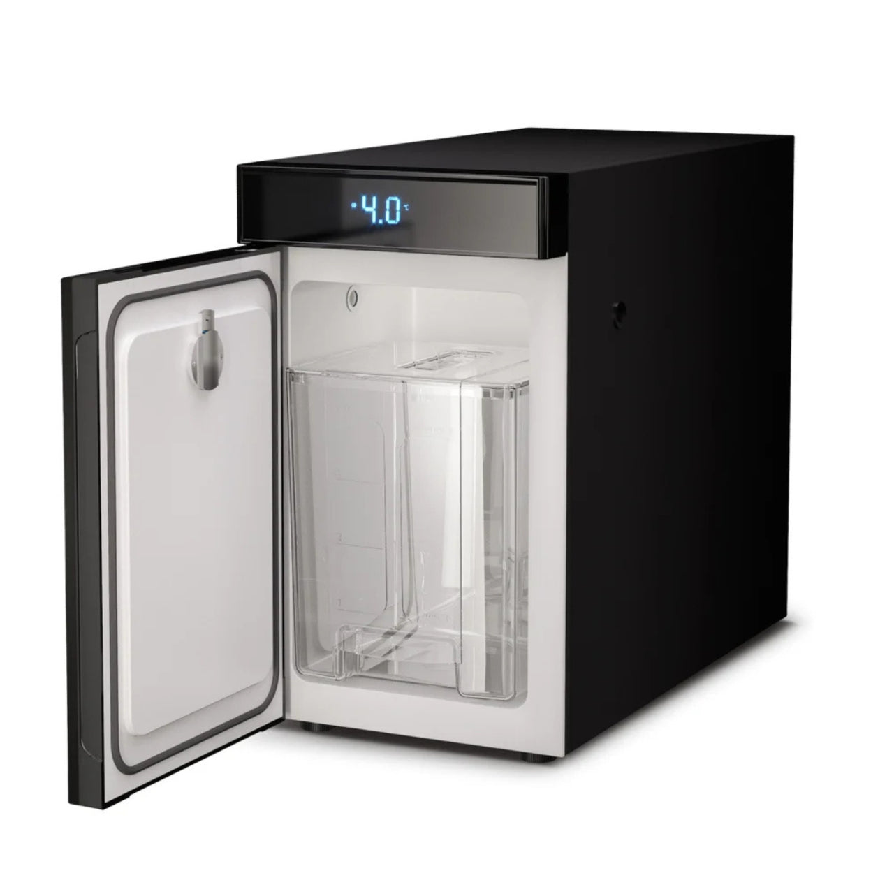 FG10i DGT V-Cool 4 litre coffee milk cooler in black with digital display