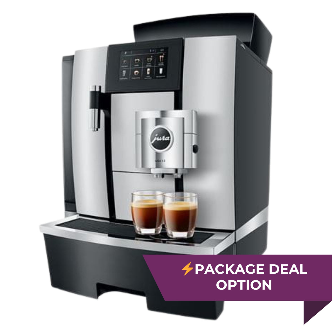 JURA GIGA X3 tank-fed commercial bean-to-cup coffee machine - package option
