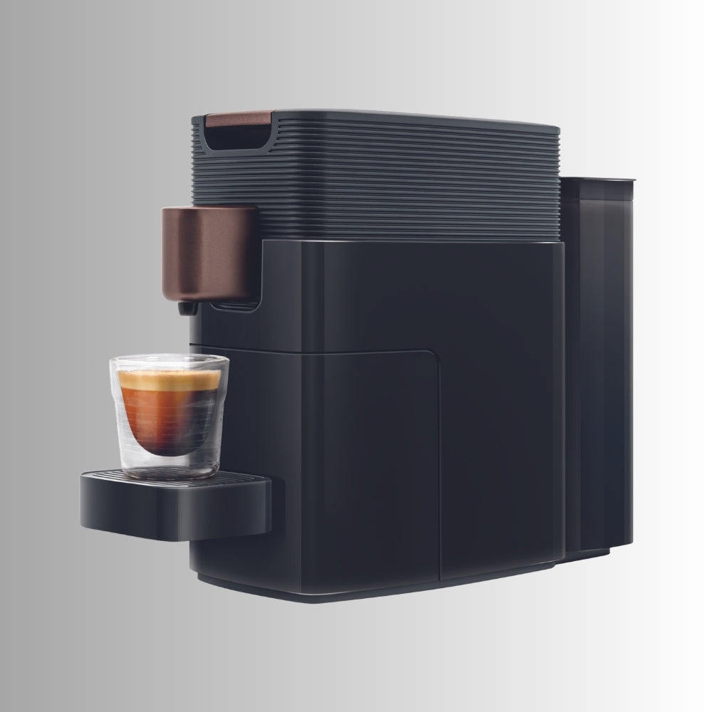 K-Fee One compact capsule coffee machine for hotel guest rooms, homes and smaller workspaces.