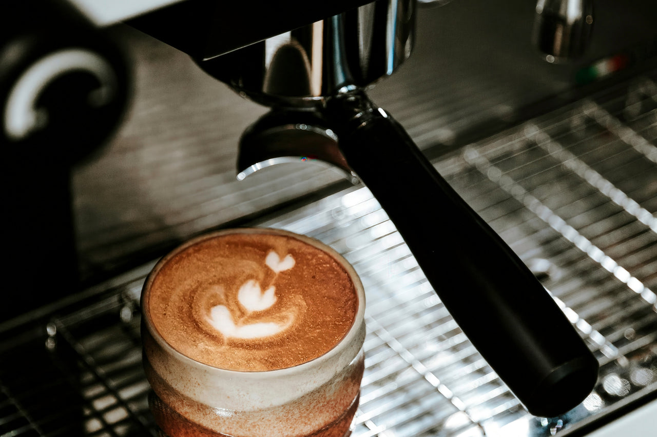 Refurbished commercial coffee machine offering better value than buying the equivalent model new.