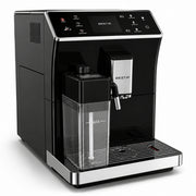 Side view of the Bestir BM20 office bean-to-cup coffee machine with compact commercial design.