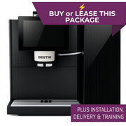 Bestir BM40 Pro coffee machine package including 4 litre milk cooler installation training and warranty