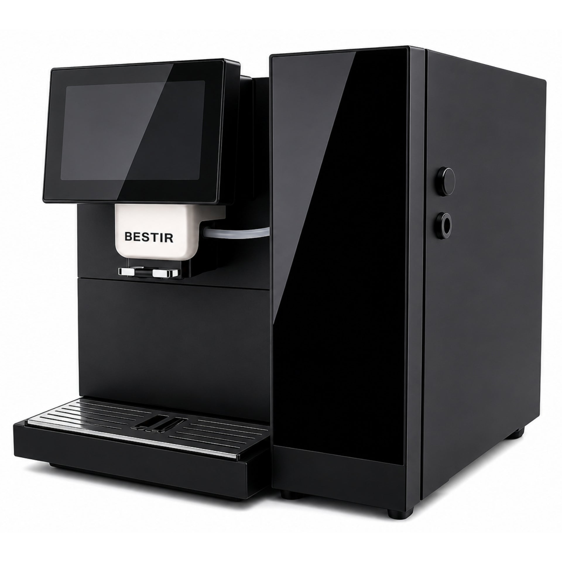 Bestir BM40 Pro bean to cup office coffee machine with fresh milk system and touchscreen