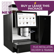 Bestir BM80 commercial bean-to-cup coffee machine package