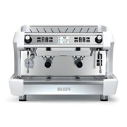 White Biepi MC-1 Barista Pro 2 group commercial espresso machine
