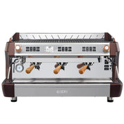 Biepi MC-1 Barista Pro 3 group walnut finish commercial espresso machine