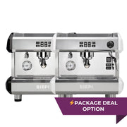 Black Biepi MC-E 1 group commercial barista espresso machine - buy or lease package option