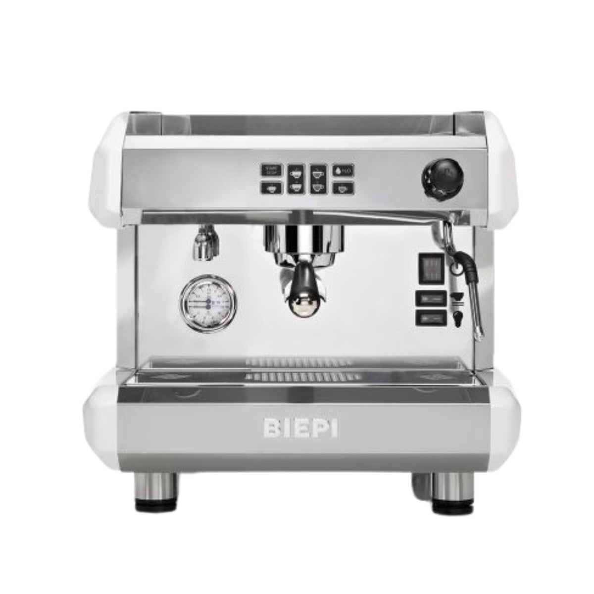 White Biepi MC-E 1 group commercial barista espresso machine