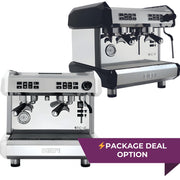 Biepi MC-E Compact 2 group commercial barista espresso machine - package deal option