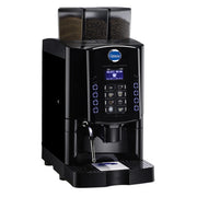 self-serve Carimali Armonia Soft bean-to-cup machine with soluble milk for offices and hotels