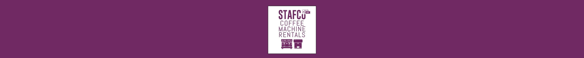 UK Coffee machine rental options from StafCo, including espresso machines, automatic bean-to-cup units, complete setup bundles and standalone machine rentals