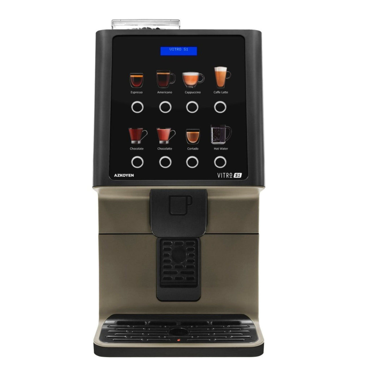 COFFETEK VITRO S1 with internal water tank and low maintenance design