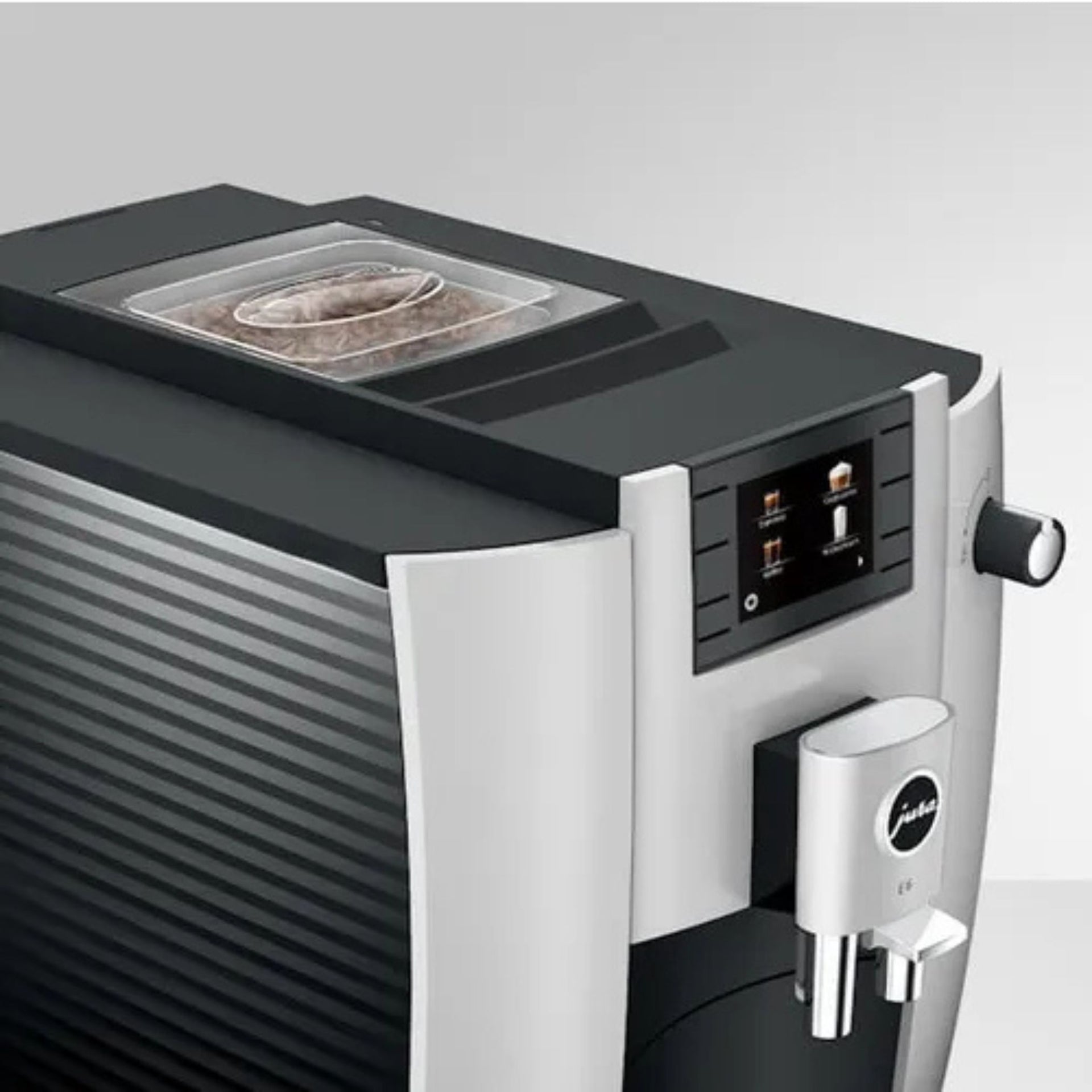 JURA E6 Gen 3 Platinum – fresh milk coffee machine with barista-style features