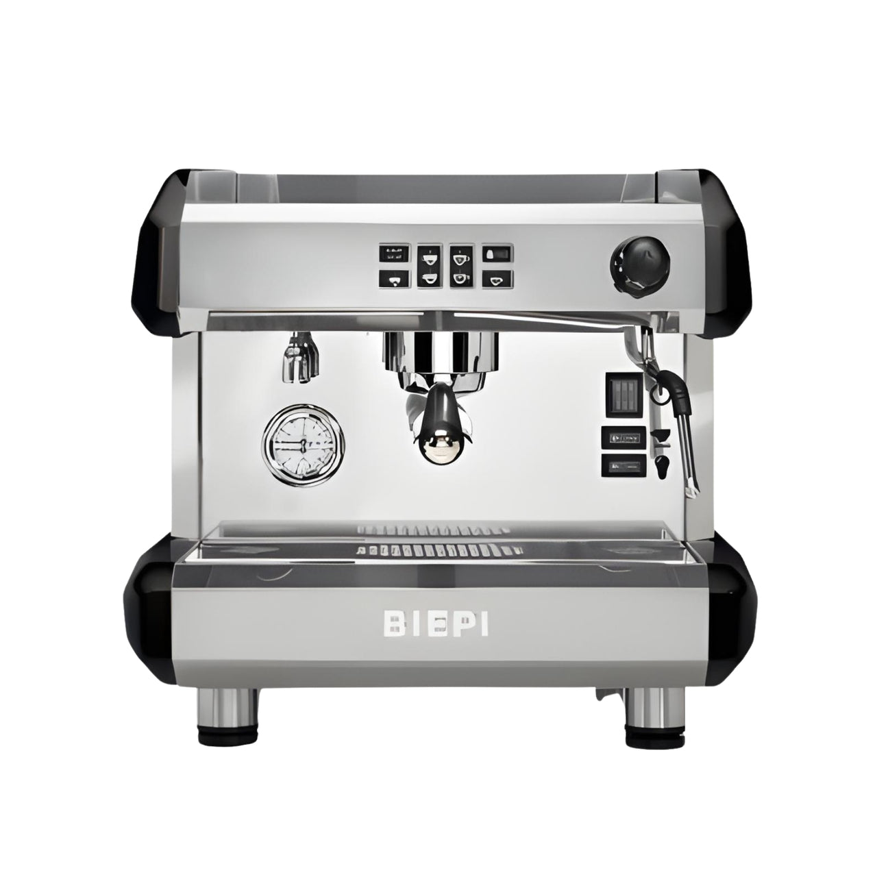 Biepi MC-E 1 group traditional barista espresso machine in black – buy or lease