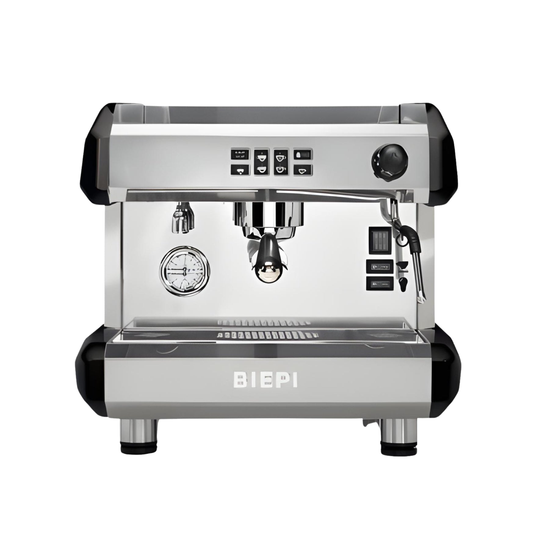 Biepi MC-E 1 group traditional barista espresso machine in black – buy or lease