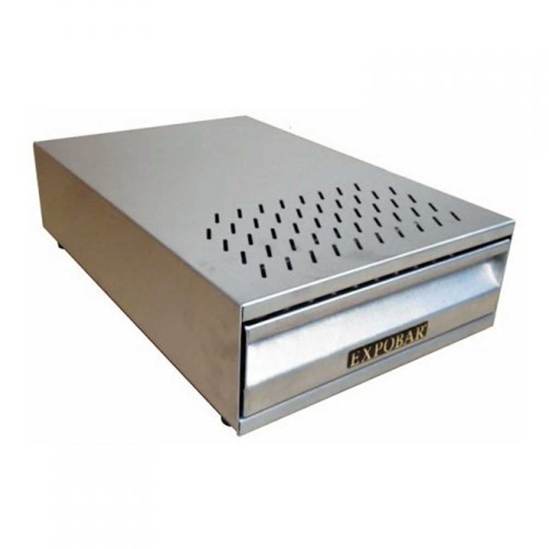 Heavy-duty barista knock-out drawer for espresso machine waste – commercial coffee bar use
