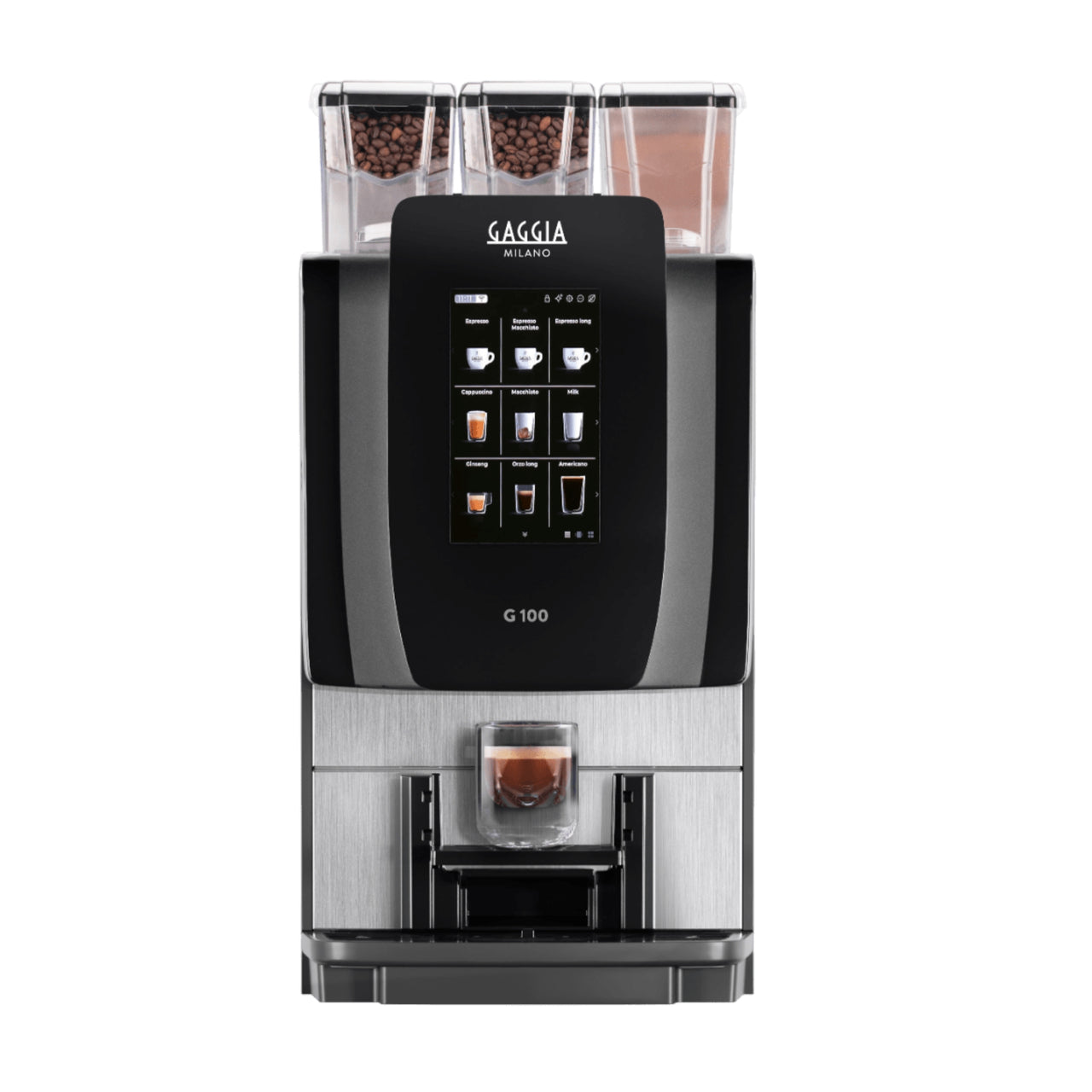 Gaggia G100 commercial soluble milk superautomatic bean-to-cup coffee machine - Buy or Lease