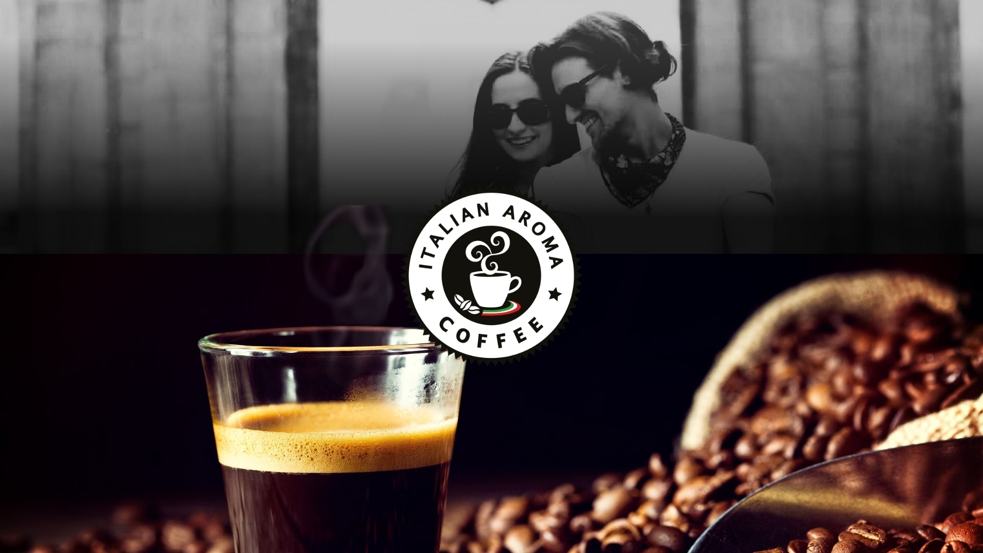 Italian Aroma coffee beans inspired by traditional Italian roasting and crafted for consistently excellent coffee.