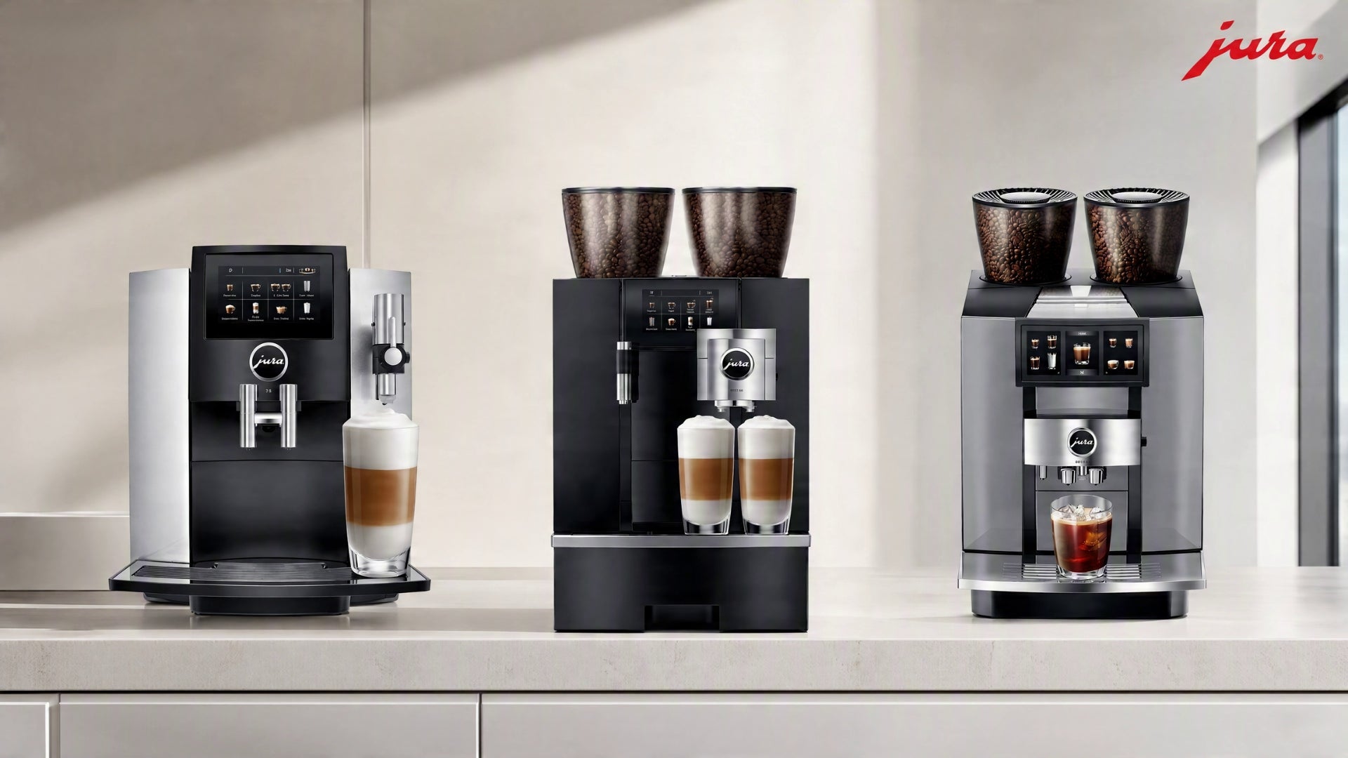 JURA automatic commercial bean-to-cup coffee machines - buy or lease