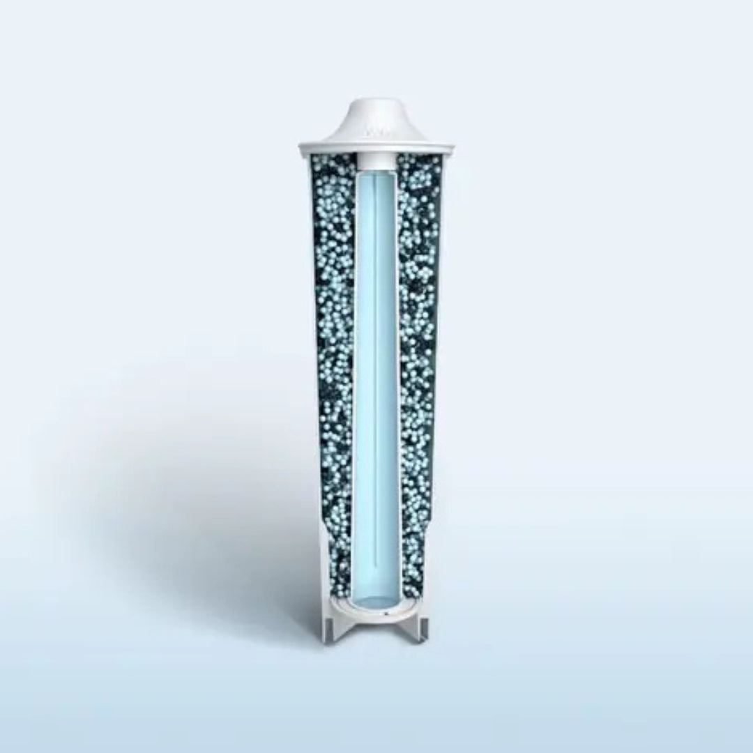 Replacement coffee machine water filters including JURA CLARIS filter cartridges.