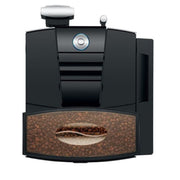 JURA GIGA X3 automatic coffee machine - top view of large bean hopper