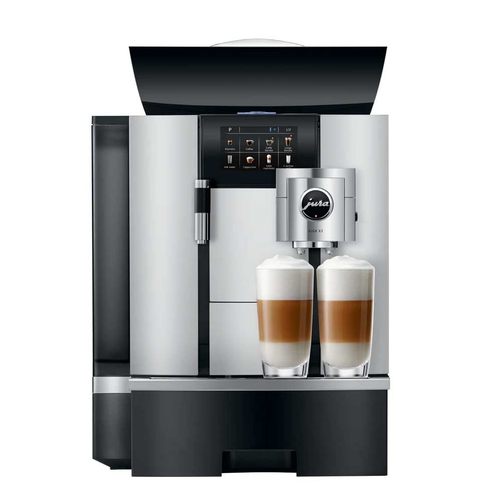 PACKAGE DEAL | Jura GIGA X3C Plumbed-In Coffee Machine Package – Ultimate Convenience for Busy Offices, Includes Water Filter & Coffee Beans