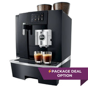 JURA GIGA X8c bean-to-cup coffee machine – plumbed-in model with dual grinders – buy or lease