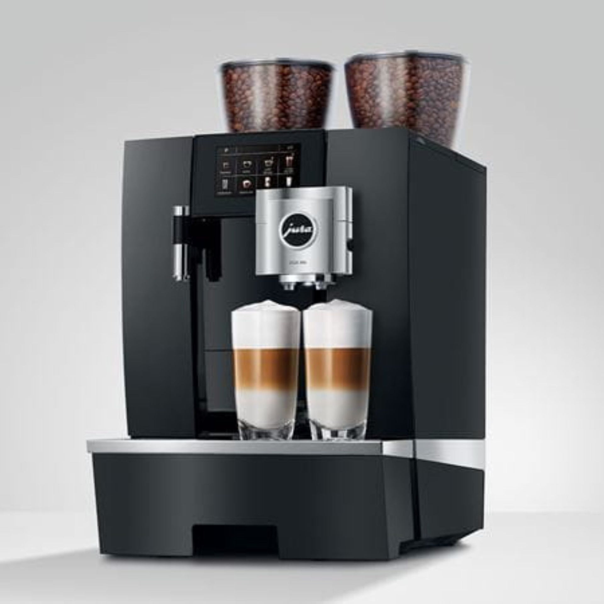 Professional bean‑to‑cup coffee machine for busy workplaces with intuitive display
