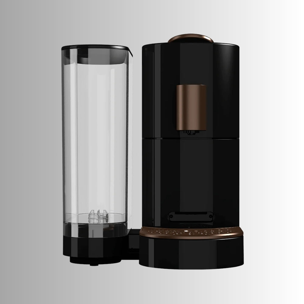 K-Fee Twins II capsule coffee machine with a larger water tank for guest accommodation and shared spaces.