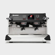 Front view of Rancilio Classe 11 USB Xcelsius Tall 2 group espresso machine
