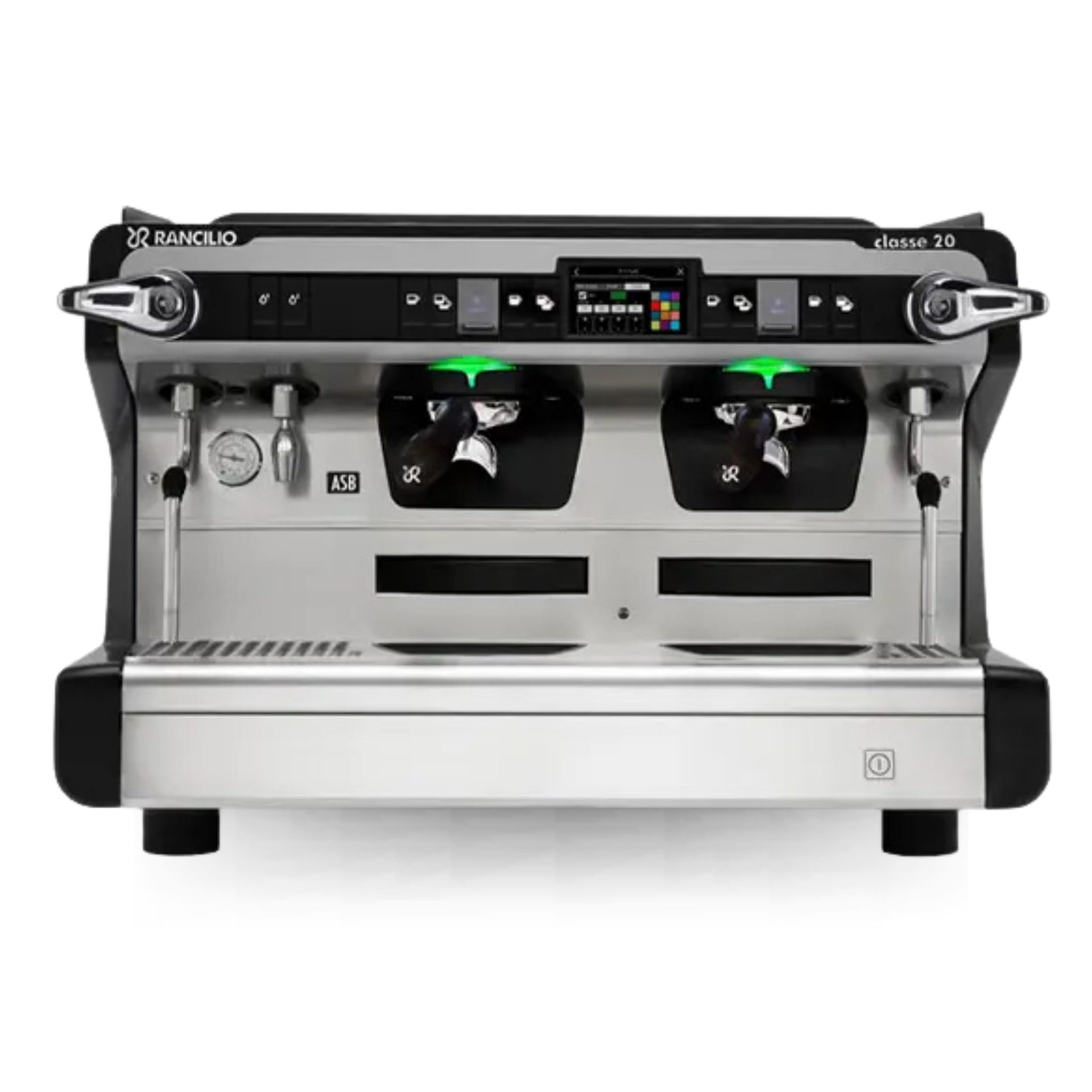 front view of the Rancilio Classe 20 ASB Tall commercial espresso machine